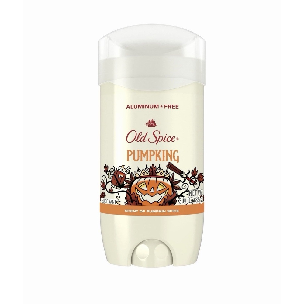 Old Spice PumpKing Pumpkin Spice Deodorant 3 Oz Limited Edition New